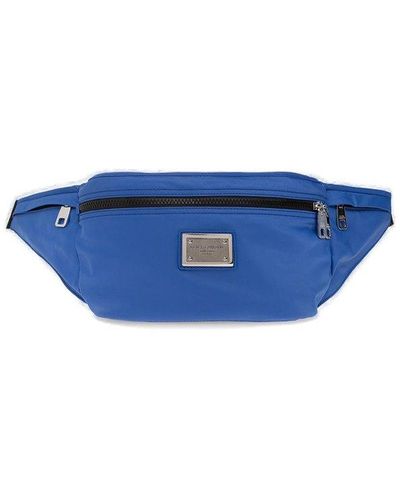 Dolce & Gabbana 'sicilia Dna' Belt Bag - Blue