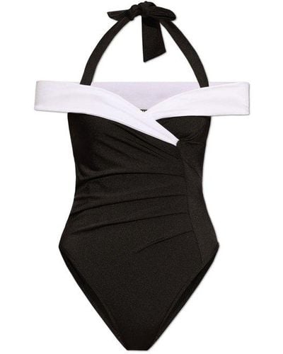 Balmain One-piece Swimsuit - Black