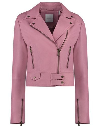 Pinko Biker Jacket - Pink