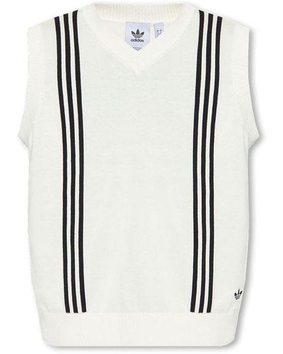 adidas Originals Vest With Logo, - Black