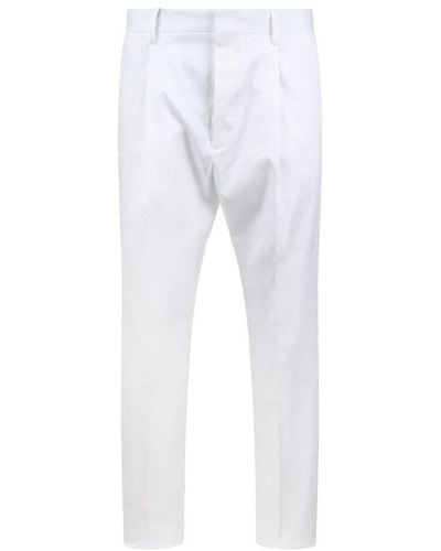 DSquared² Cool Guy Straight Leg Trousers - White
