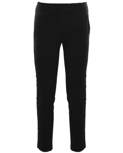 Dondup The Perfect High Waist Trousers - Black