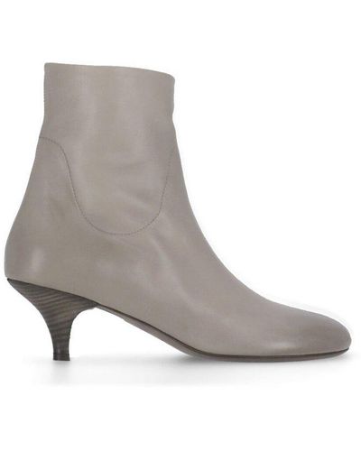Marsèll Round-toe Ankle Boots - Grey