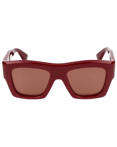 Gucci Square Frame Sunglasses - Pink