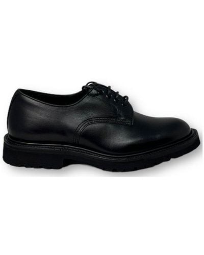 Tricker's Daniel Tramping Lace-up Shoes - Black