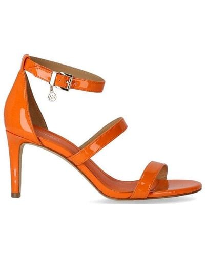 MICHAEL Michael Kors Strappy Heeled Sandals - Orange