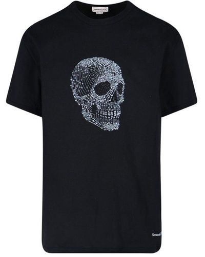 Alexander McQueen "skull" T-shirt - Black