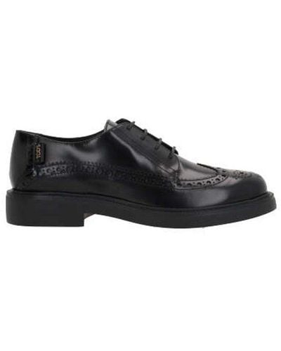 Tod's Polished Lace-up Shoes - Black