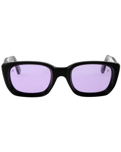 Retrosuperfuture Lira Rectangular Frame Sunglasses - Blue