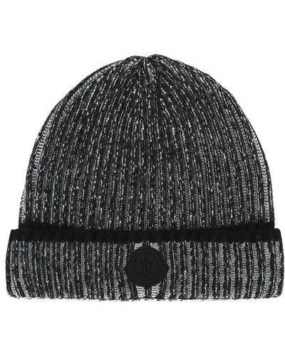 Moncler Multicolour Wool Beanie Hat