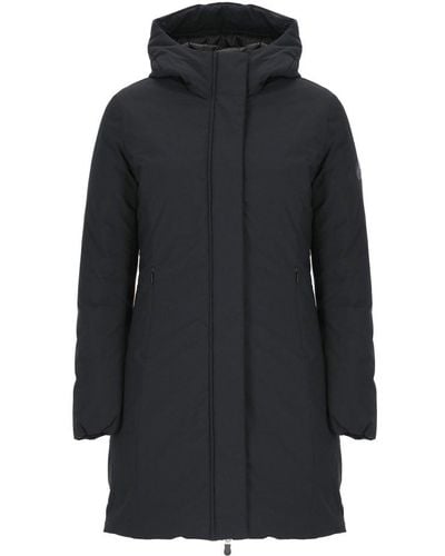 Save The Duck Hooded Padded Coat - Black