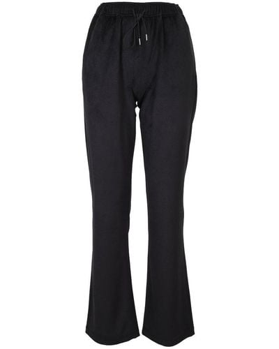Moncler Drawstring High Waist Pants - Black