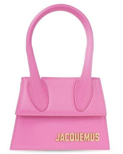 Jacquemus Le Chiquito Leather Tote Bag - Pink