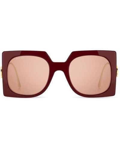 Etro Oversize-frame Sunglasses - Pink