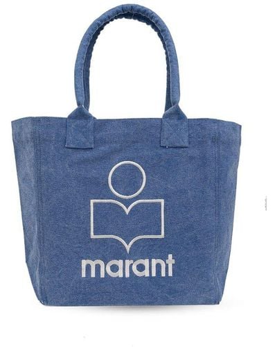 Isabel Marant 'yenky Small' Denim Shopper Bag, - Blue