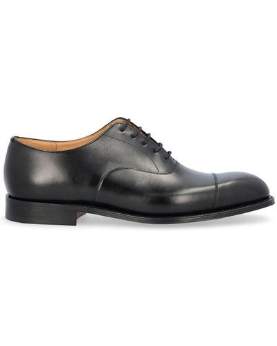Church's Polished-finish Lace-up Derby Shoes - Black