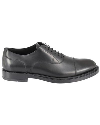 Tod's Lace-up Oxford Shoes - Black