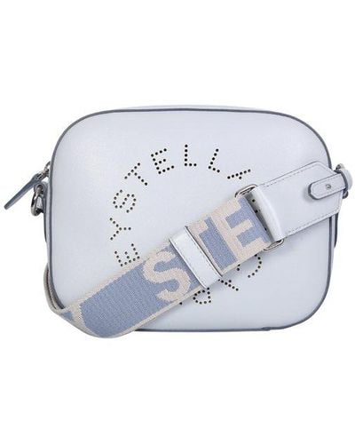 Stella McCartney Stella Logo Mini Crossbody Bag - White