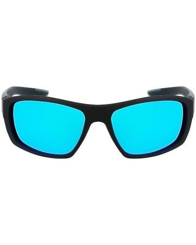 Nike Rectangular Frame Sunglasses - Blue