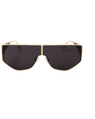 Fendi Shield Frame Sunglasses - Black