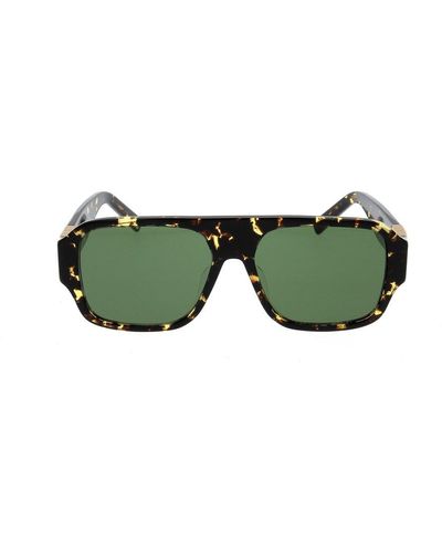 Givenchy Square Frame Sunglasses - Green