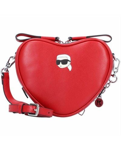 Karl Lagerfeld Valentine Heart Bag - Red