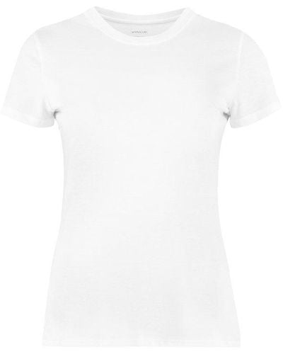 Vince Slim-fit Crewneck T-shirt - White