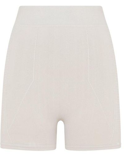 Rick Owens Stretch Ribbed Fitted Briefs - White