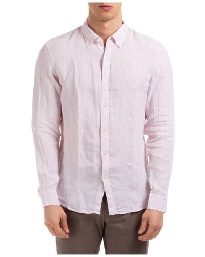 Michael Kors Long Sleeve Shirt Dress Shirt - Multicolour