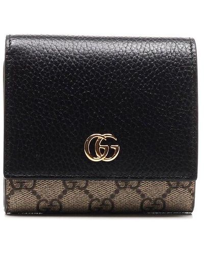 Gucci GG Marmont Wallet - Black