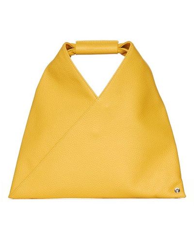 Yellow MM6 by Maison Martin Margiela Tote bags for Women | Lyst