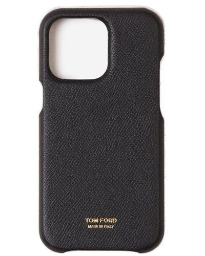 Tom Ford Logo-printed Iphone 13 Case - Black
