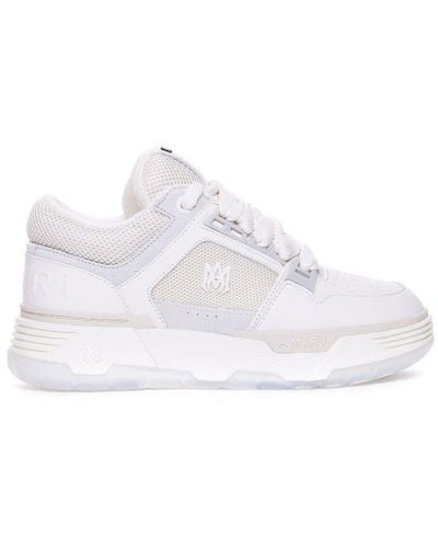 Amiri Ma-1 Logo Embossed Lace-up Trainers - White