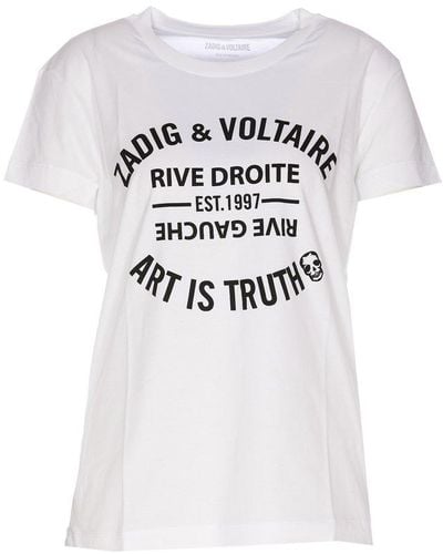 Zadig & Voltaire T-shirts for Women, Online Sale up to 72% off