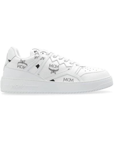MCM Neo Terrain Lace-up Sneakers - White