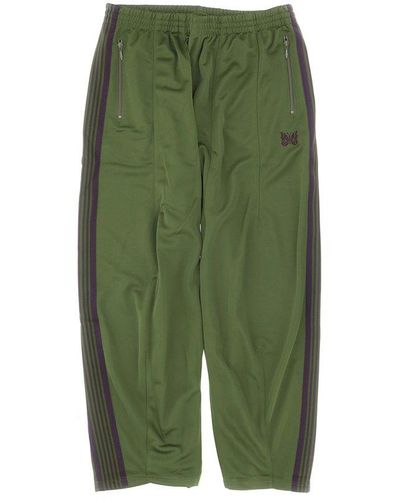 Needles Zipped Pocket Track Trousers - Green