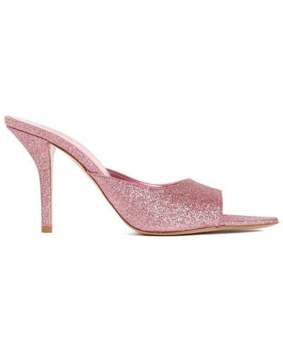 Gia Borghini Perni 04 Glitter Sandals - Pink