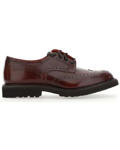 Tricker's Bourton Brogue Lace-up Shoes - Brown