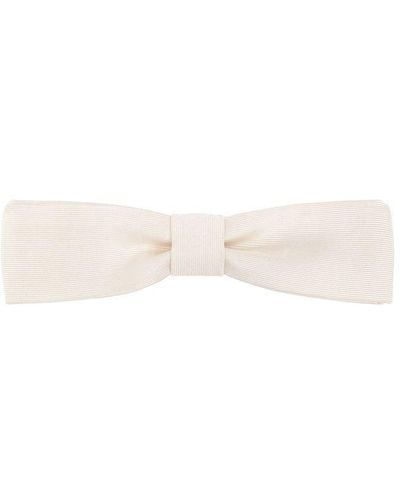 DSquared² Silk Bow Tie, - Natural