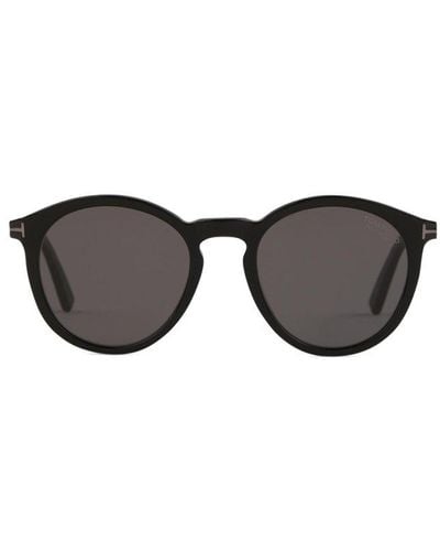 Tom Ford Round Frame Sunglasses - Gray