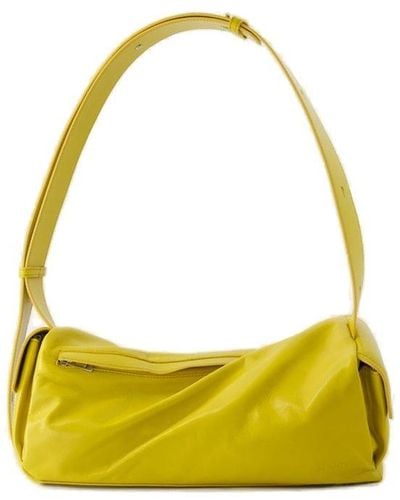 Sunnei Zipped Shoulder Bag - Yellow