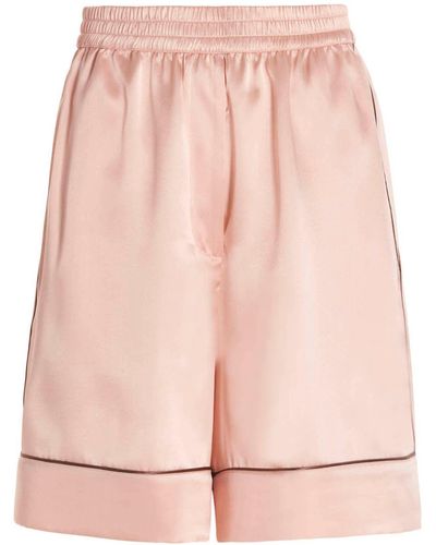 Dolce & Gabbana Silk Shorts - Pink