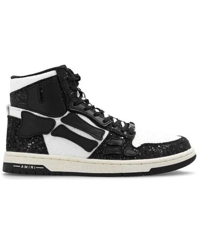 Amiri Skel Top-high Sneakers - Black