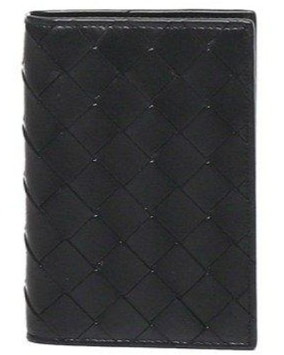 Bottega Veneta Bi-fold Wallet - Black