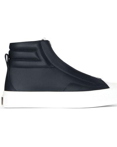 Givenchy Zip-closure Mid-top Sneakers - Blue