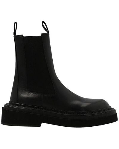 Marsèll Slip-on High-ankle Boots - Black