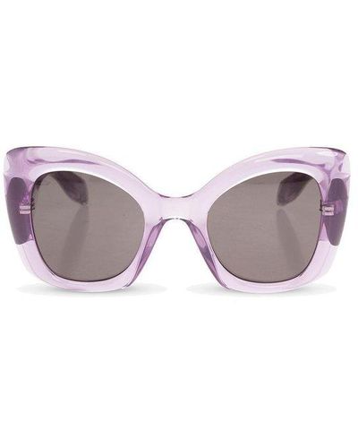 Alexander McQueen Sunglasses, - Purple