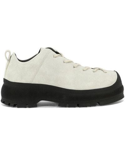 Jil Sander Lace-up Hiking Shoes - White