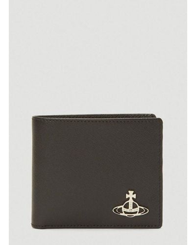 Vivienne Westwood Kent Bi-fold Wallet - Black