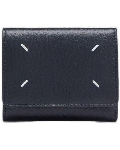 Maison Margiela Four-stitch Tri-fold Wallet - Black
